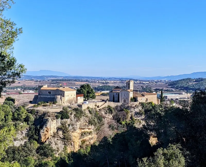 Balmes i castell de Sant Martí Sarroca