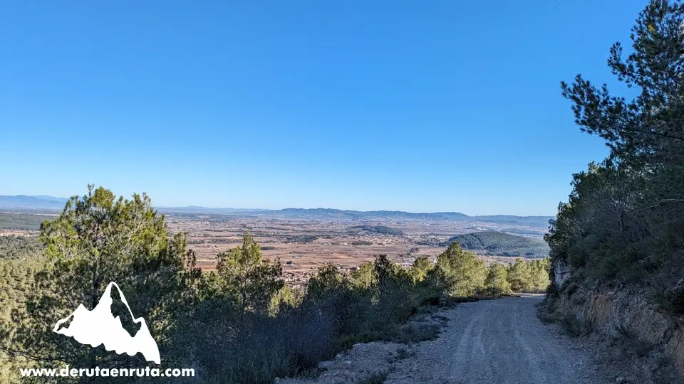 La pista de baixada