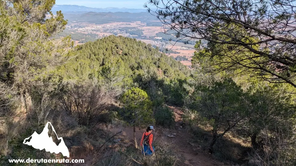 Sendero de bajada