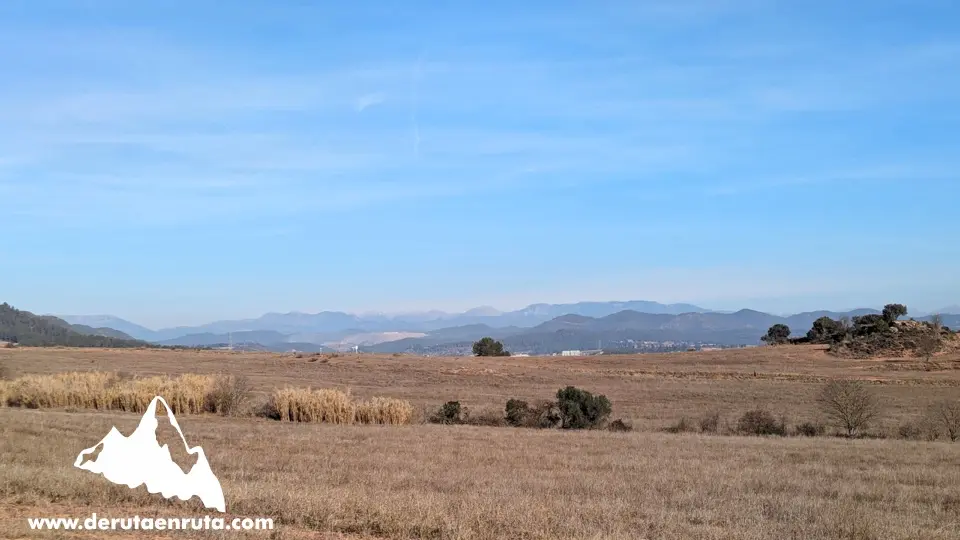 Vistas a la sierra del Cadí